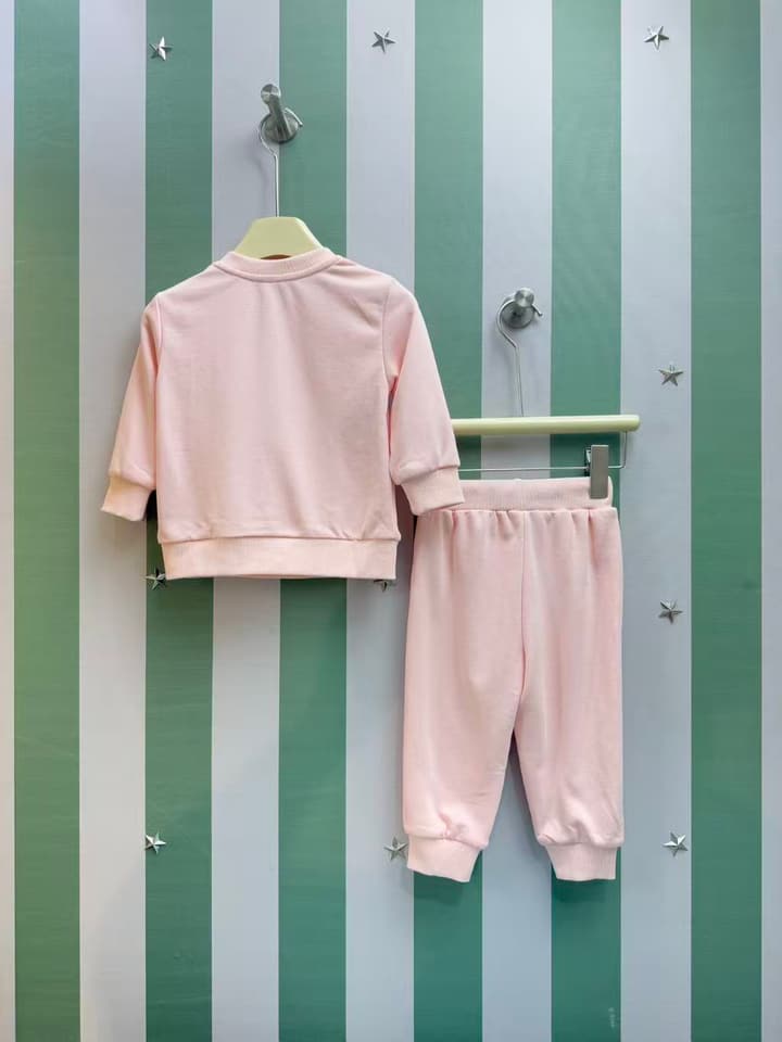 Burberry Infant Two-Piece Set – Kids Collection – 2025SS in Pink Set