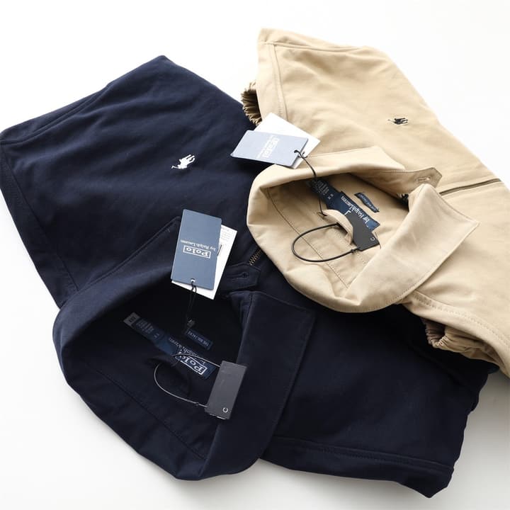 Ralph Lauren Oversized Cotton Jacket – 25SS in Deep Navy