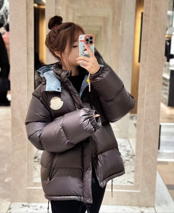 Moncler Cyclone Detachable Down Jacket – 2024FW in Black/Blue