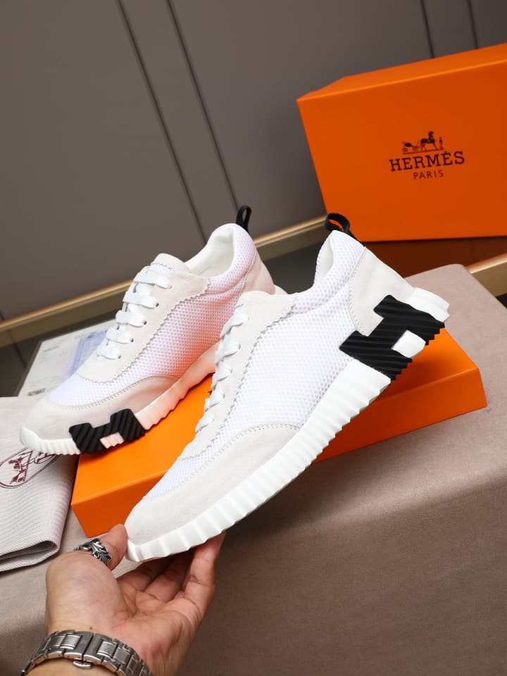Hermès Bouncing Sport Sneakers in Dark Blue