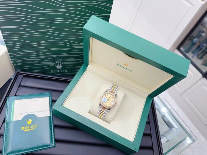 Rolex Datejust 31mm Watch in Blue