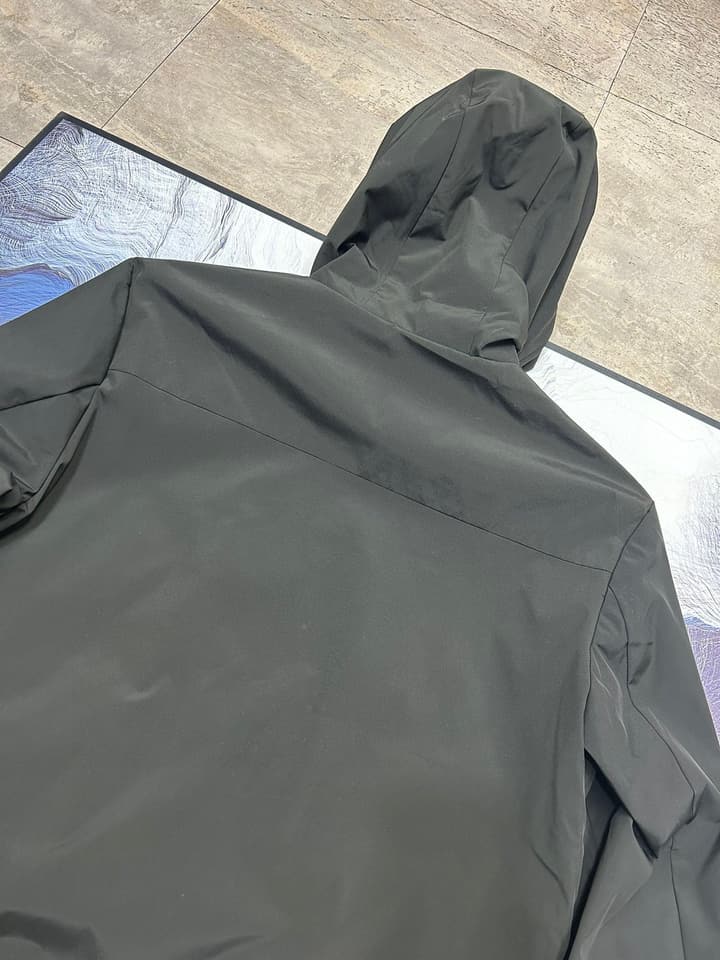 Moncler Men's Windbreaker Jacket – 2024 Collection in Dark Green