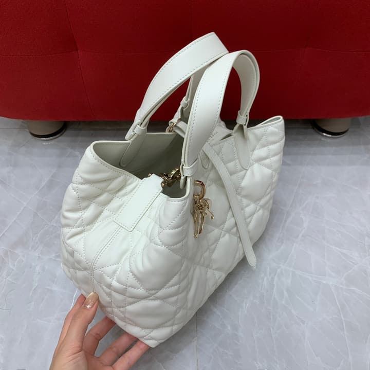 Dior C'est Dior Bucket Bag – 23FW in Cream