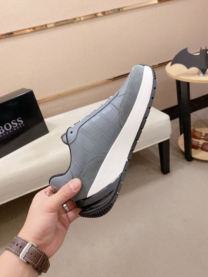 Boss Latest Casual Men's Sneakers in Dark Gray
