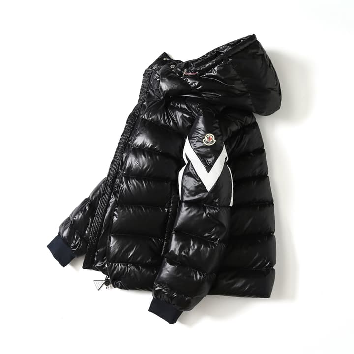 Moncler Corydale Striped Hooded Down Jacket – FW22