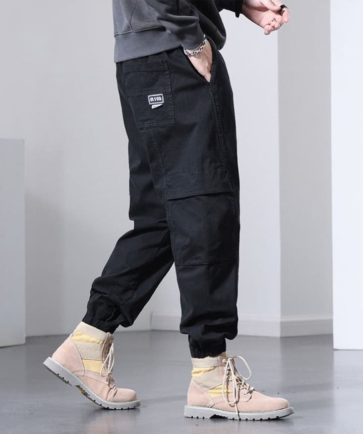 Moncler Multi-Pocket Cargo Jogger Pants in Army Green