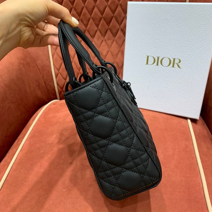Dior Lady Dior Classic Matte Handbag