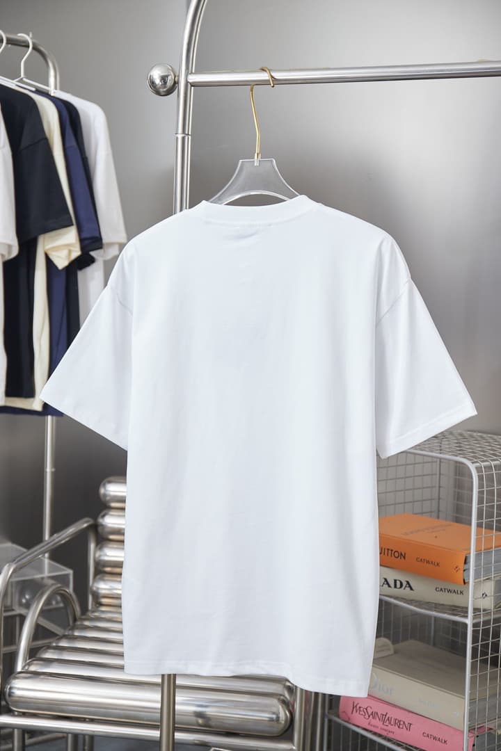 Amiri Embroidered Letter T-Shirt – 26SS Early Spring Collection in Black