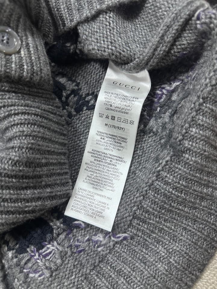 Gucci Gradient Knit Cardigan – 24FW
