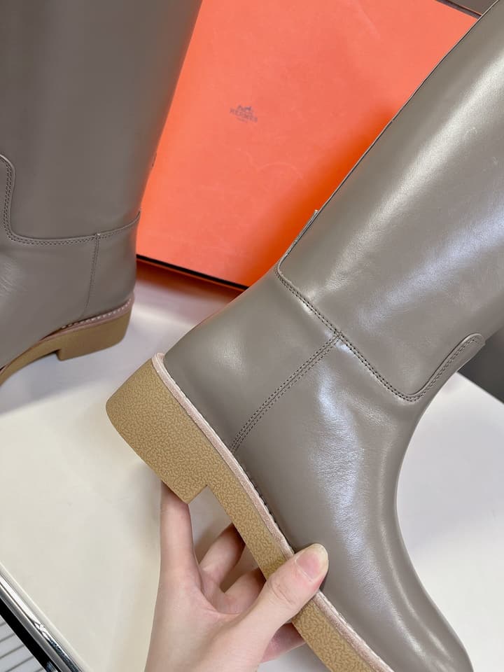 Hermès Kelly Riding Boots in Black