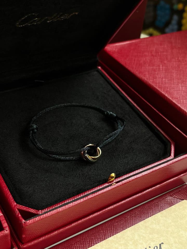 Cartier Trinity Adjustable Cord Bracelet