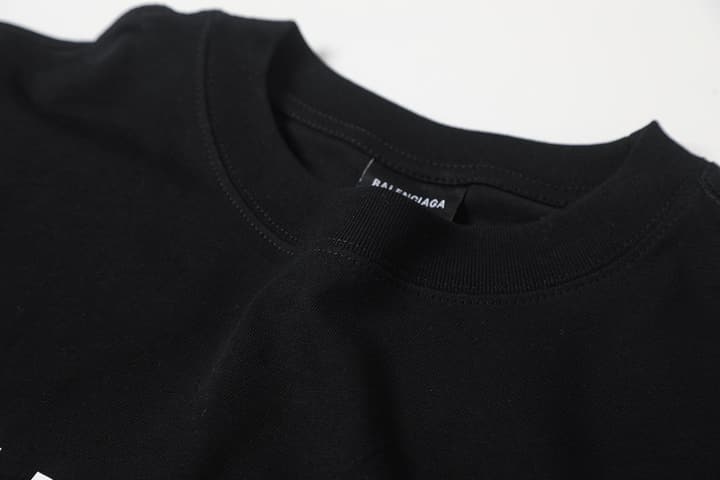 Balenciaga Alipay Collaboration Printed T-Shirt – 26SS in Classic Black