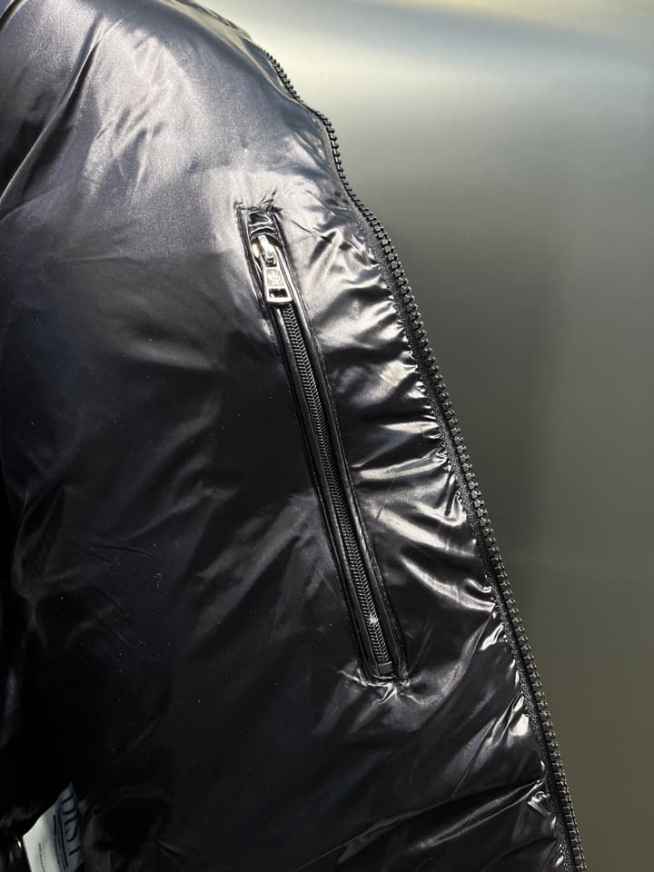 Moncler LongueSaison Down Jacket in Black