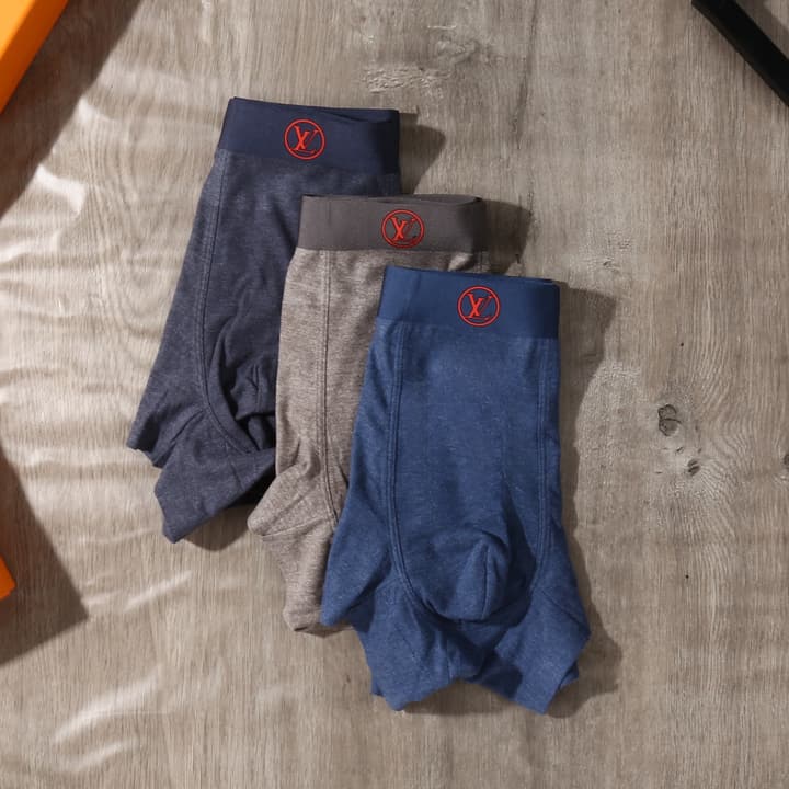 Louis Vuitton Seamless Breathable Men's Underwear Box Set