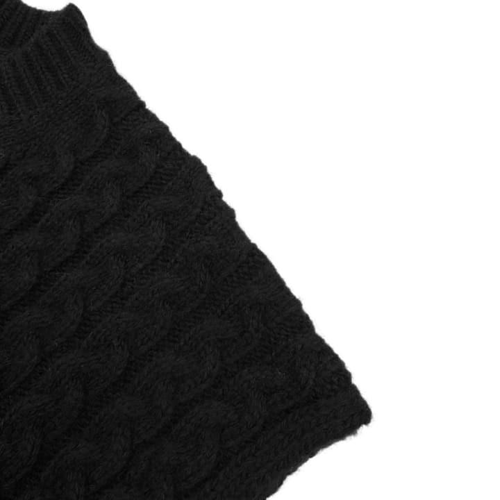 Loewe Anagram Braided Knit Sweater Vest in Apricot
