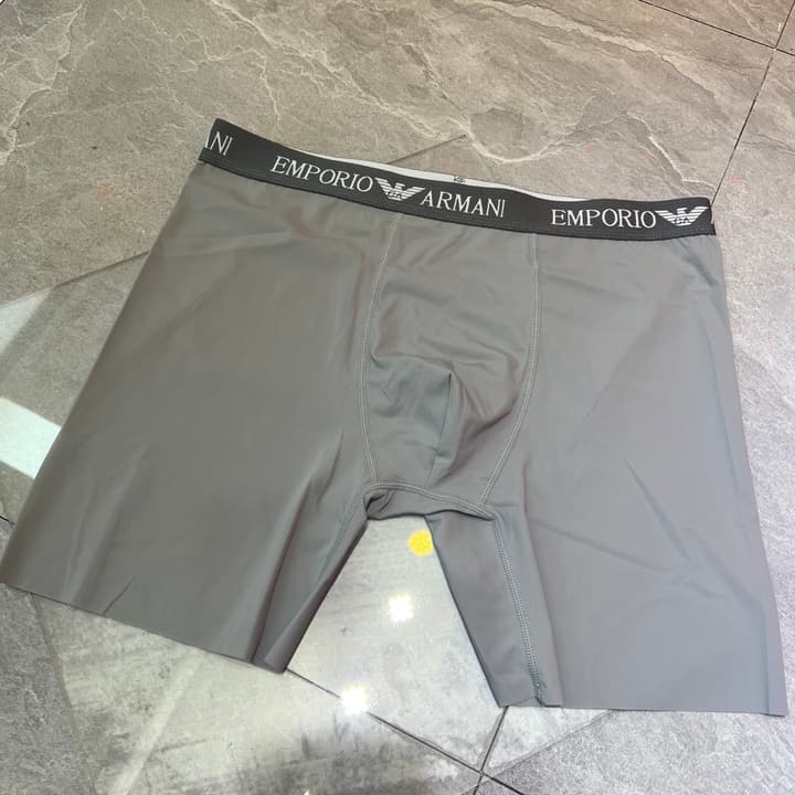 Armani Men's Ice Silk Seamless Underwear 3-Pack