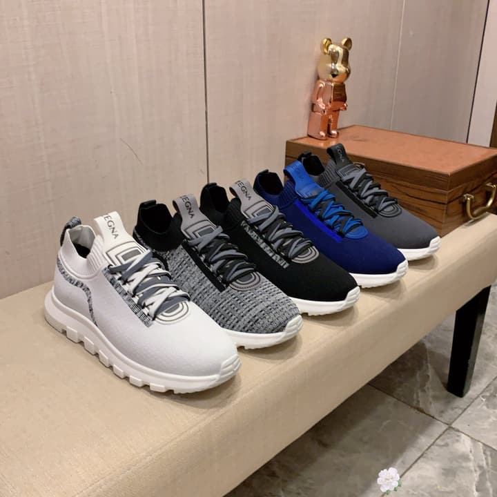 Zegna Latest Casual Sneakers in Black