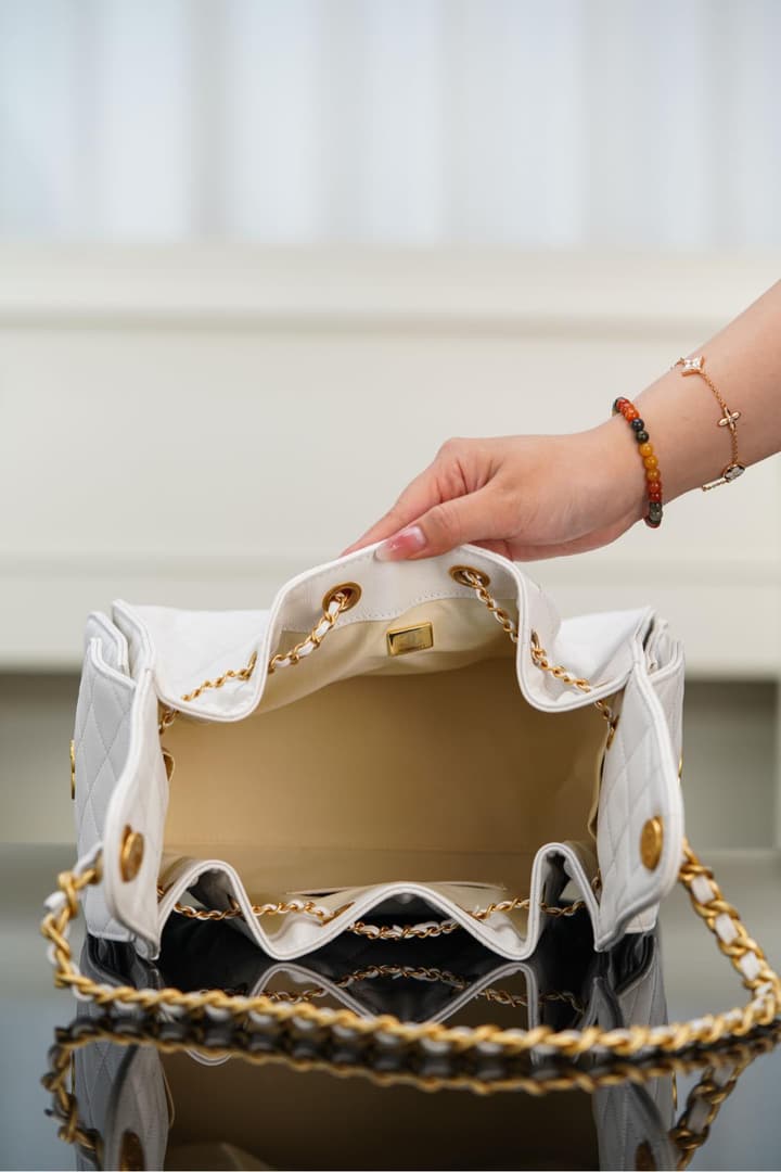 Chanel 25S Small Hobo Drawstring Bucket Bag – 25S Collection