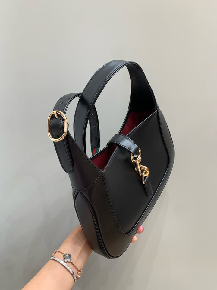 Gucci Jackie Hobo Bag – SS24 Collection in Black