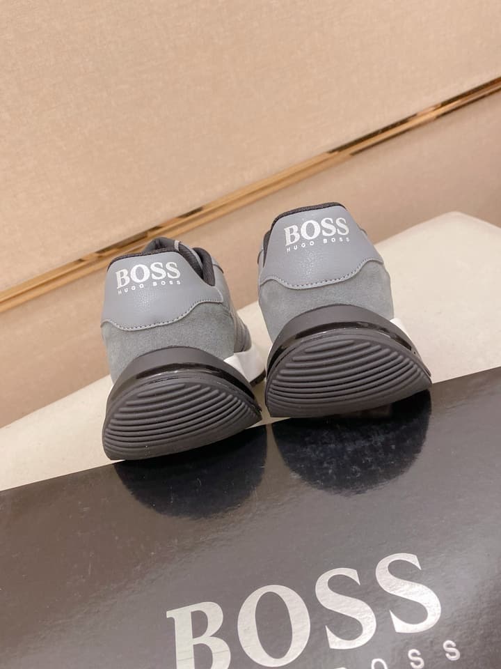 Boss Latest Casual Men's Sneakers in Dark Gray