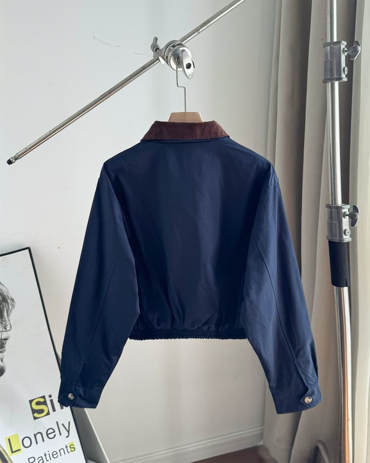 Ralph Lauren Campus Collared Jacket in Blue