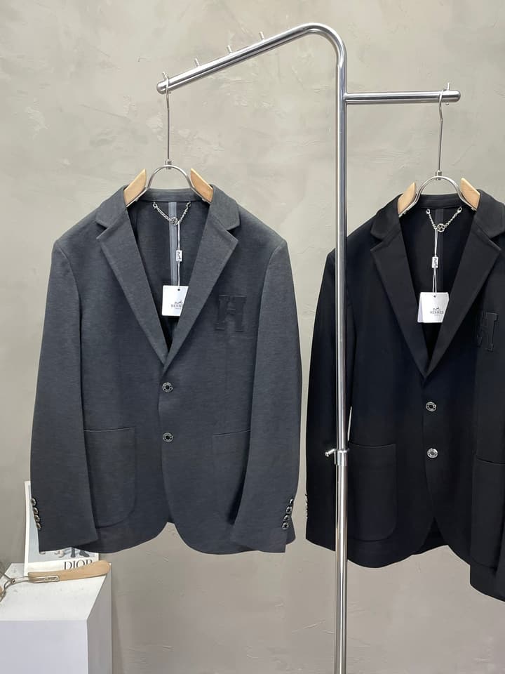 Hermès New Casual Blazer in Classic Black