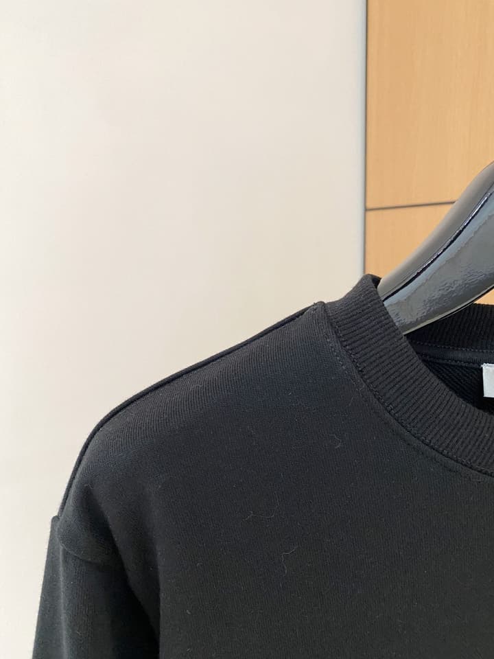 Dior Flocked Logo & Bee Crewneck Sweatshirt – 24SS in Black With Neon Green Accents