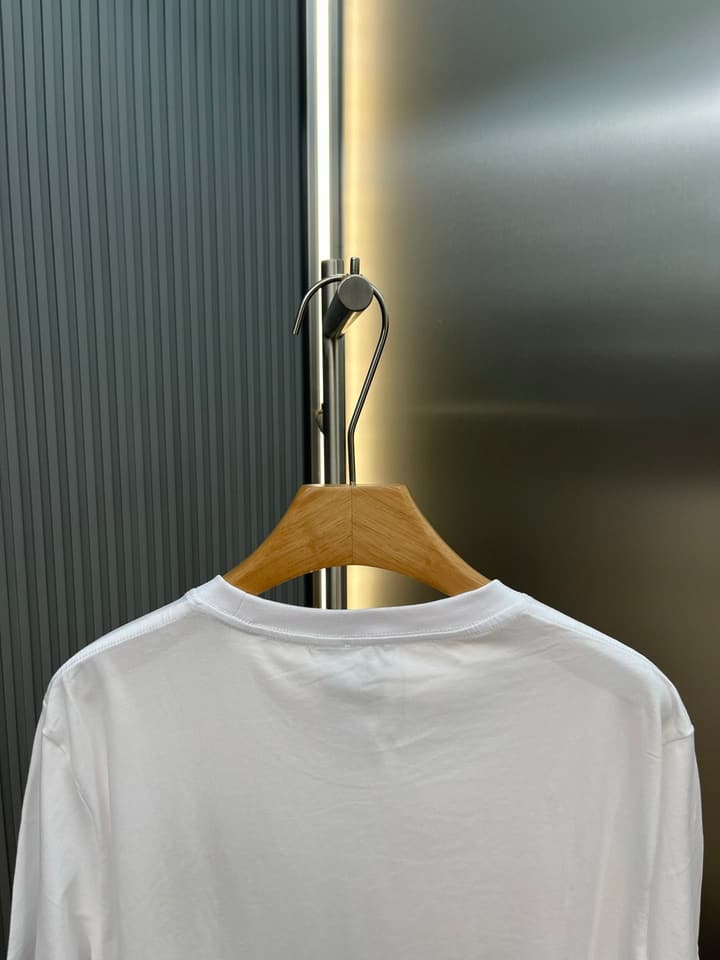 Loewe Double Vine Embroidered Crewneck T-Shirt in Black