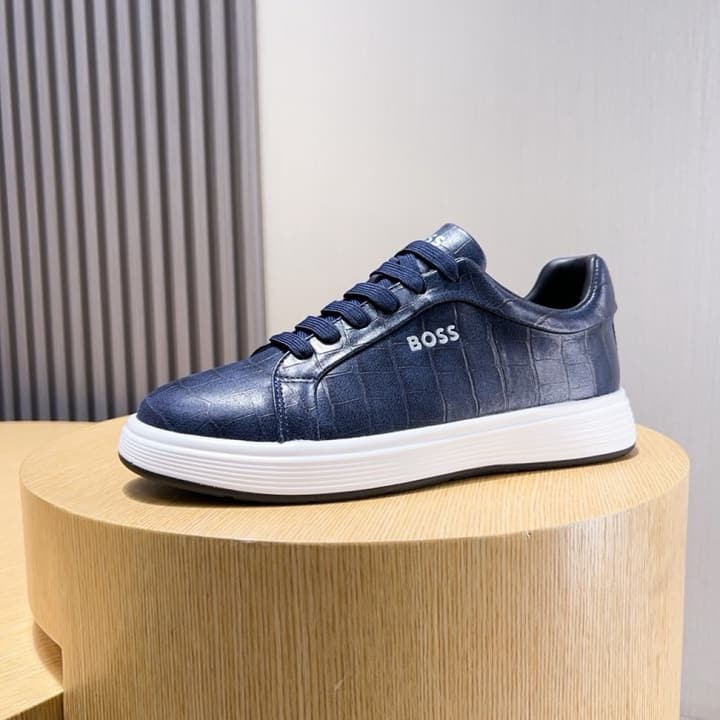 Boss Classic Leather Driving Shoes