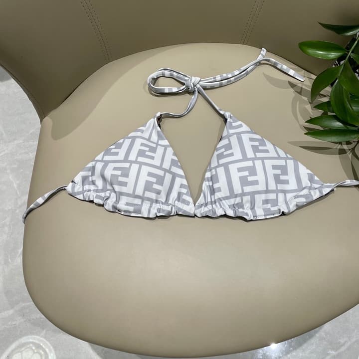 Fendi Reversible One-Piece Swimsuit in Blue Monogram