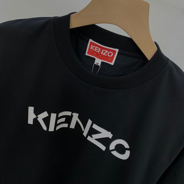 Kenzo Classic Crewneck T-Shirt – 2024 Collection in Classic Black