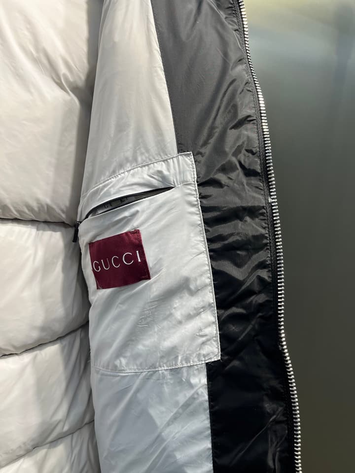 Gucci 1985 Autumn/Winter Down Jacket in Gold