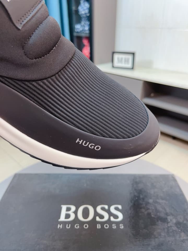 Boss Classic Suede and Waterproof Casual Sneakers