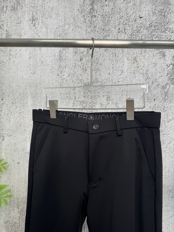 Moncler Business Stretch Cotton Trousers – 25SS Autumn Collection