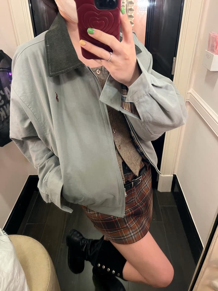 Ralph Lauren Campus Collared Jacket in Blue
