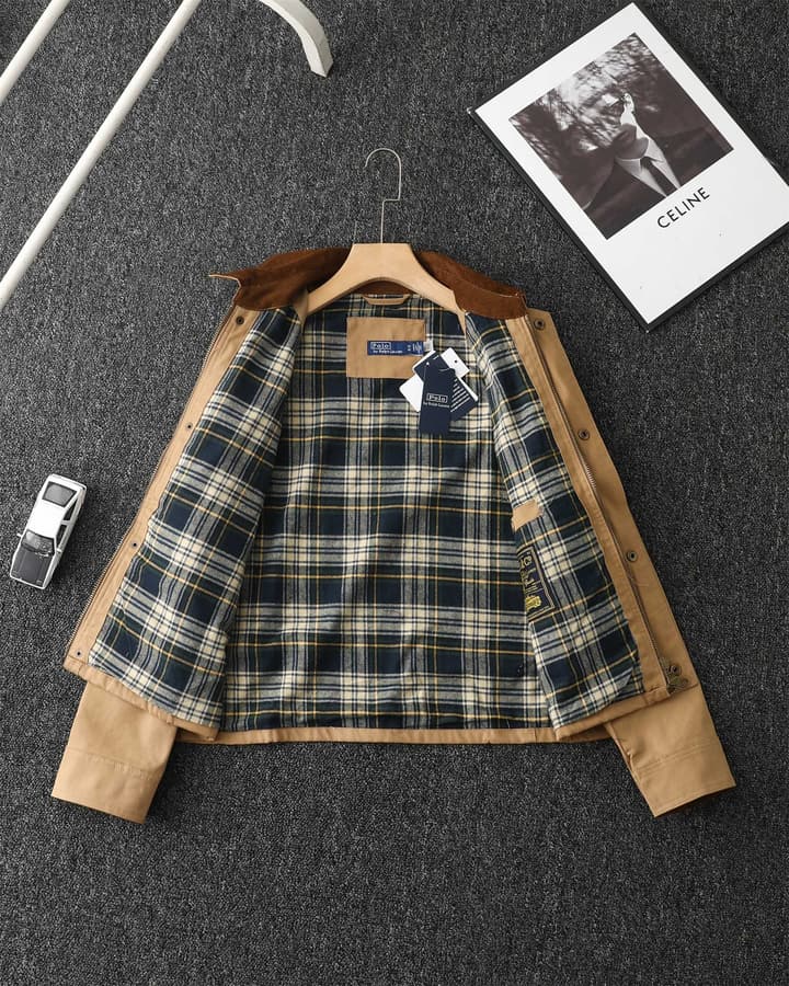 Ralph Lauren Barn Style Workwear Jacket in Green