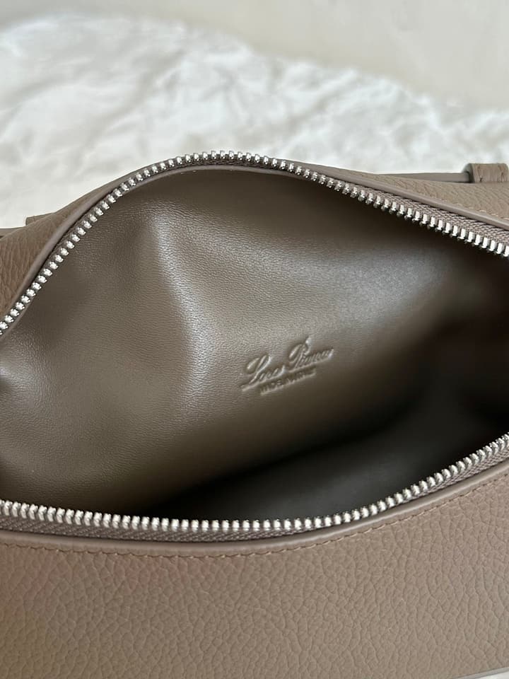 Loro Piana L19 Leather Crossbody Bag