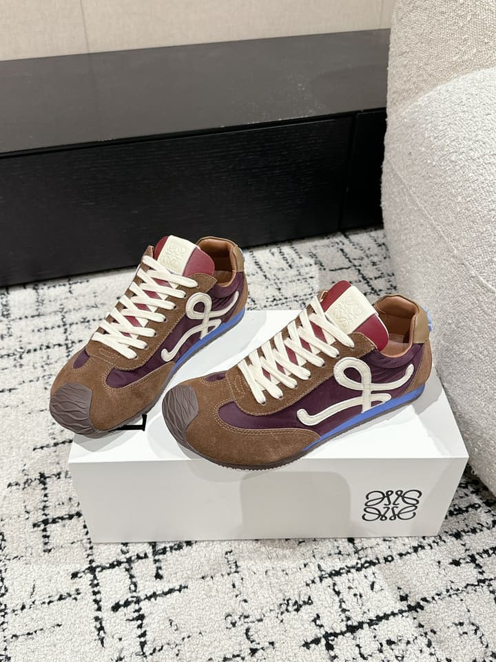 Loewe Ballet Runner 2.0 Sneakers – 2025 Runway Collection in Black