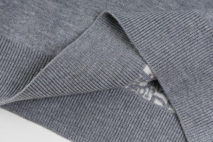 Dior Reversible Oblique Cashmere Crewneck Sweater – 25FW in Grey