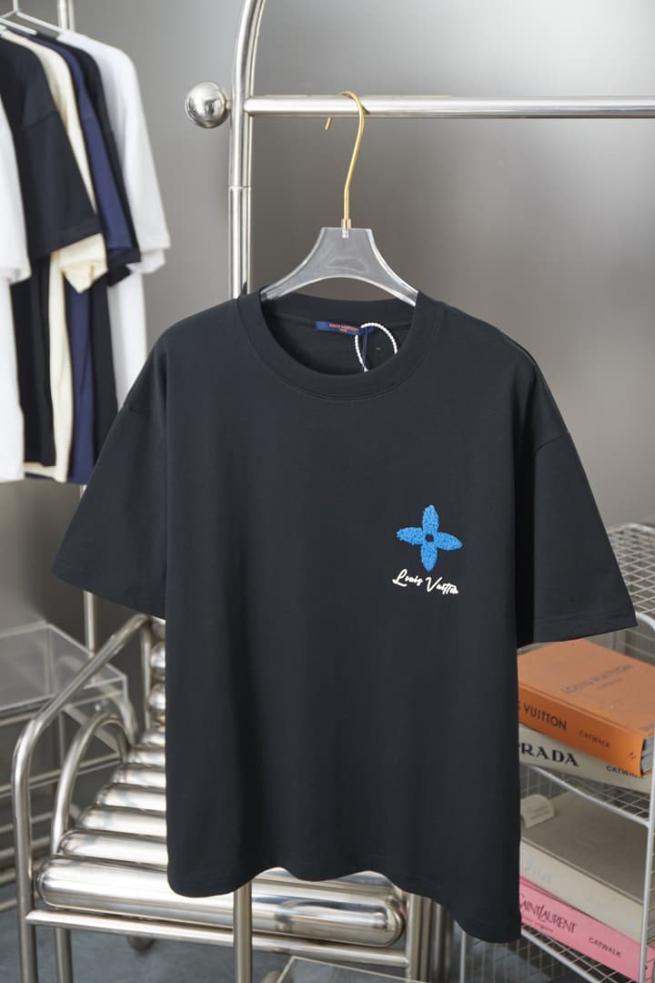 Louis Vuitton Terry Patch Clover T-Shirt – 25SS in Black