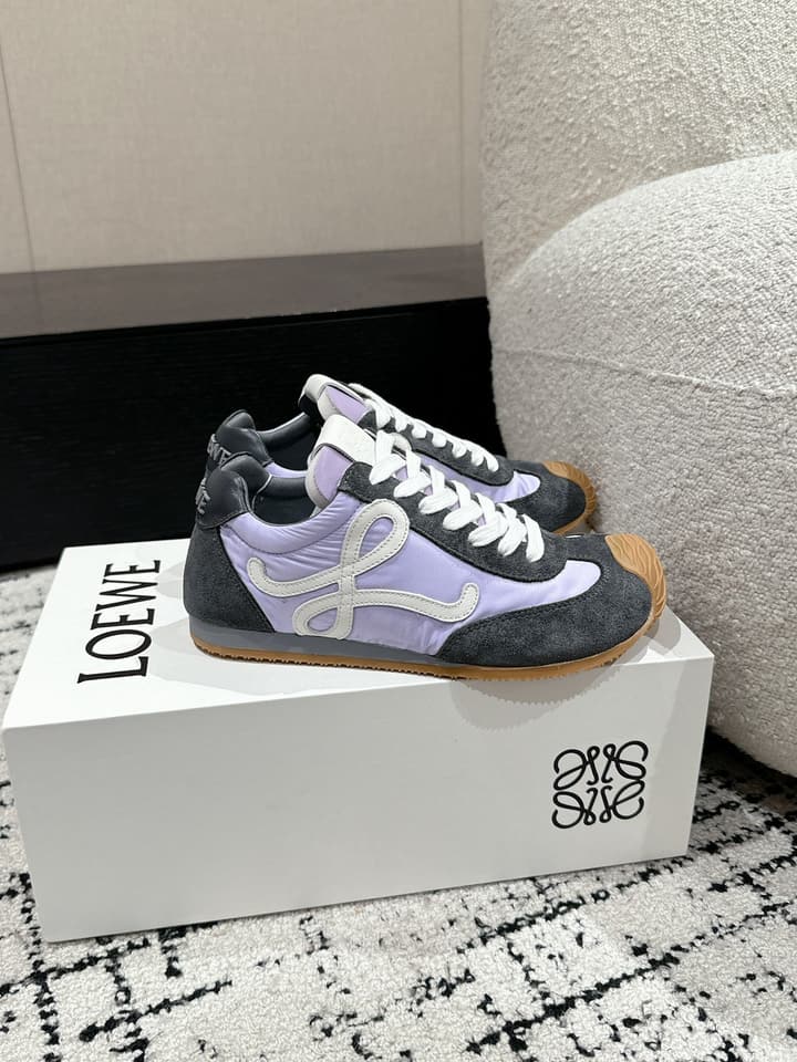 Loewe Ballet Runner 2.0 Sneakers – 2025 Runway Collection in Black