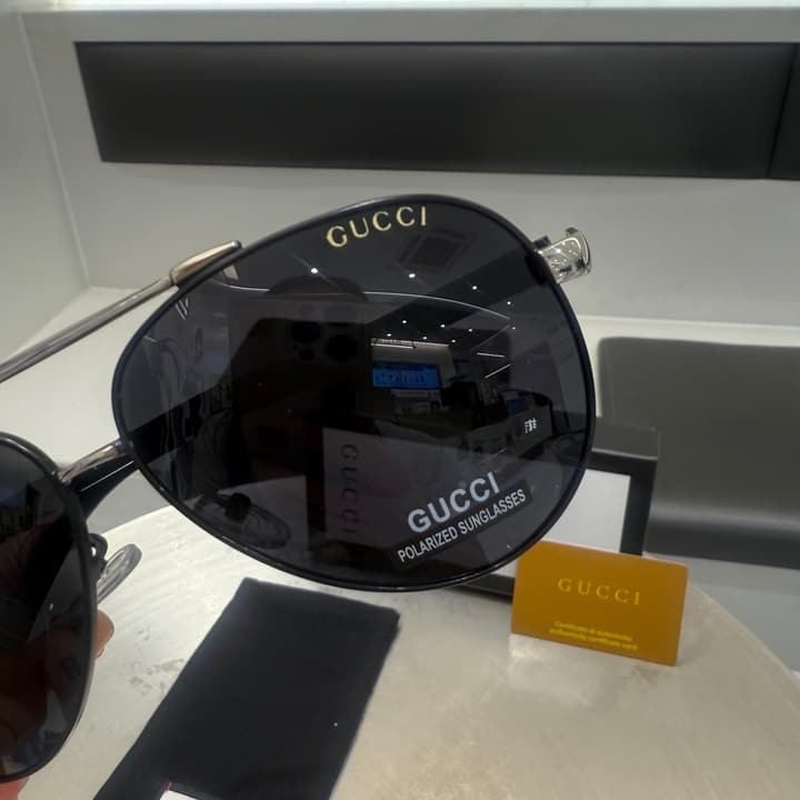 Gucci Aviator Sunglasses – 2025 Collection in Purple