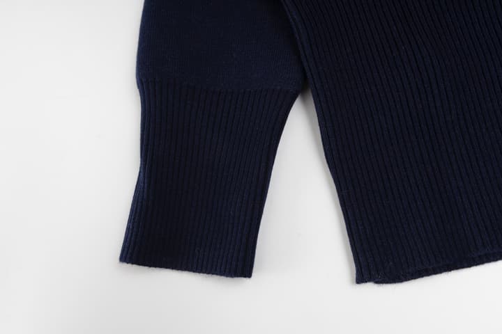 Dior Reversible Oblique Zipper Knit Cardigan – 25FW in Navy Blue