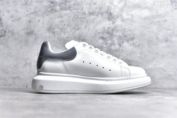 Alexander McQueen Classic Black Heel Platform Sneakers