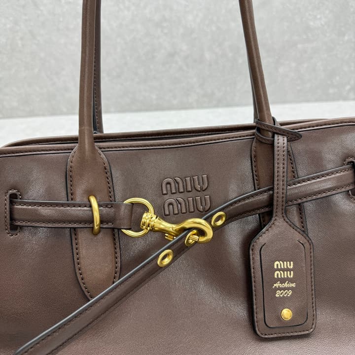 Miu Miu Aventure Small Sheepskin Shoulder Bag – 25SS