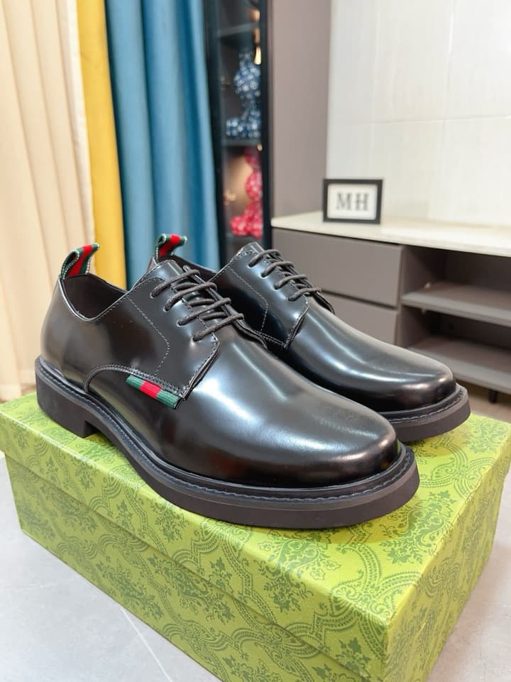 Gucci Men's Formal Leather Shoes – New Collection