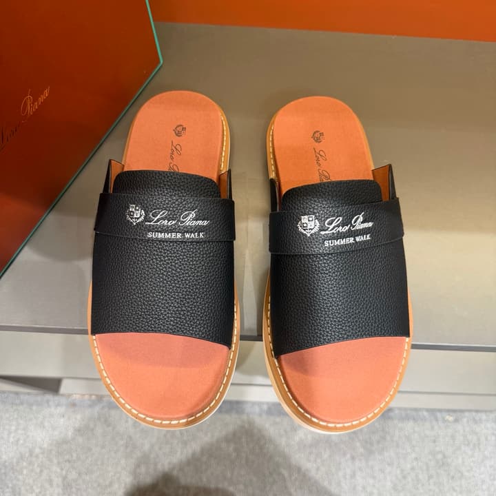 Loro Piana Summer Walk Crisscross Mules