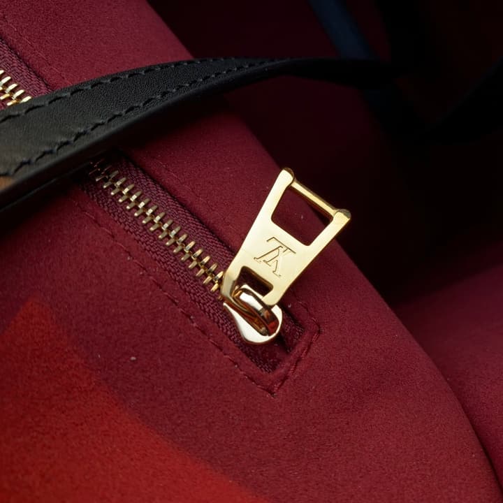 Louis Vuitton OnTheGo Monogram Empreinte Tote in Black Monogram Empreinte With Red Lining