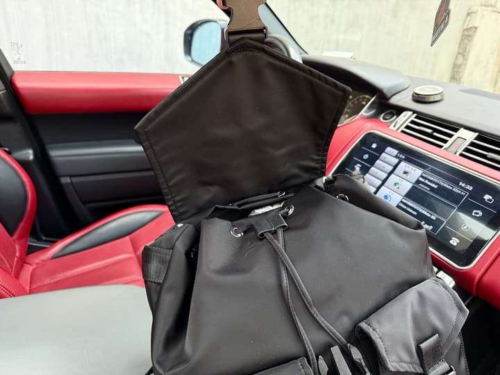 RIMOWA Never Still Canvas Backpack in Black