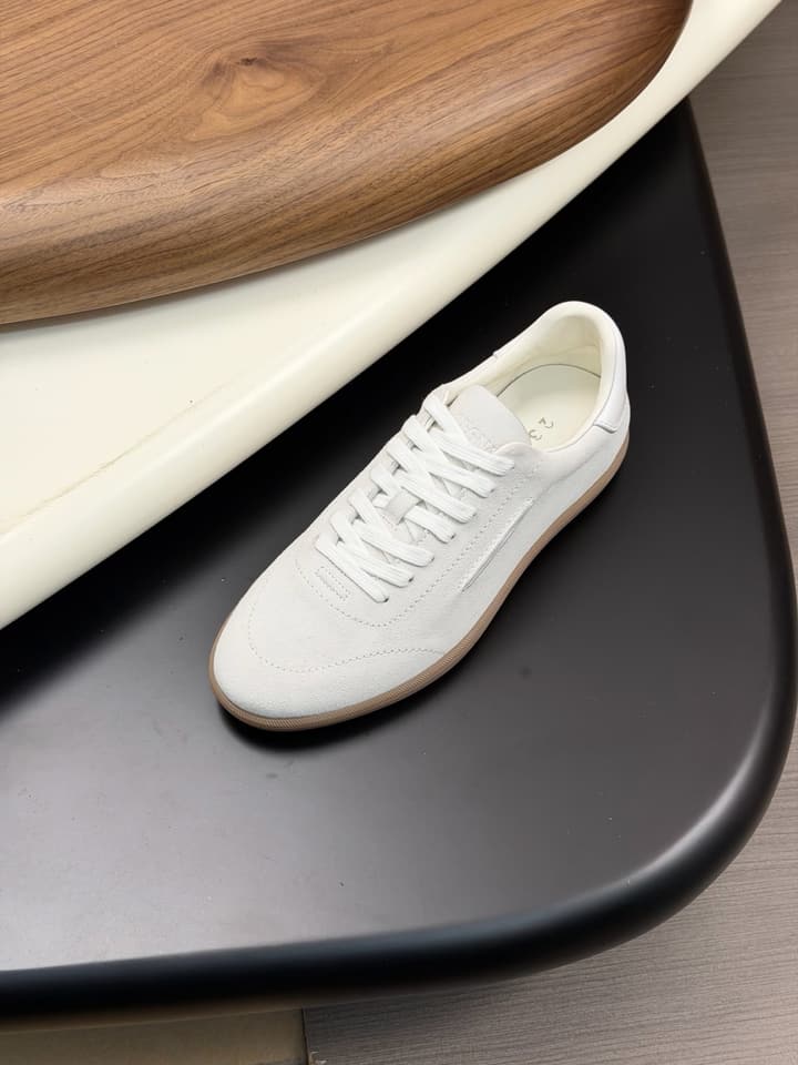 Zegna Old Money Suede Casual Sneakers
